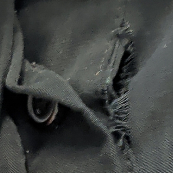 Forever 21 Black Sleeveless Romper with Embellished Collar Elastic W/Pockets - Picture 7 of 7